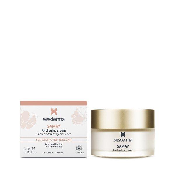 Sesderma Bőrkrém öregedésgátló hatással
Samay (Anti-Aging Cream) 50 ml