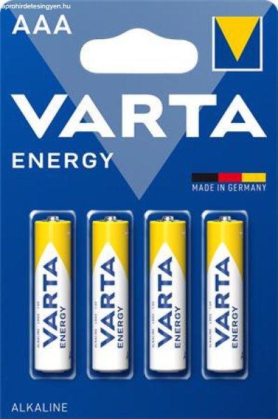 Elem, AAA mikro, 4 db, VARTA "Energy"