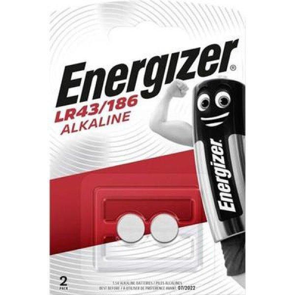 Gombelem, LR43/186, 2 db, ENERGIZER