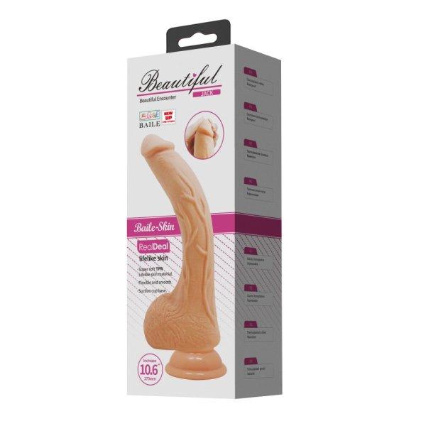  Beautiful Jack 10,6 " Vibrating Dildo 