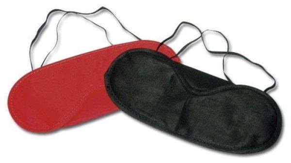  Eye-Mask-Set 2 pcs. Black Red 