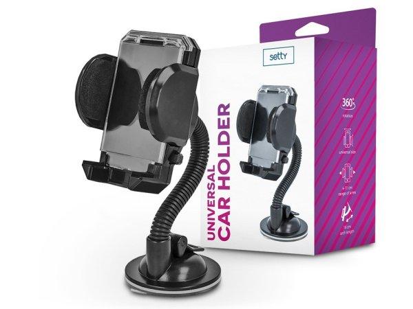 Setty műszerfalra / szélvédőre helyezhető autós tartó - Setty 33769 Car
Holder -fekete