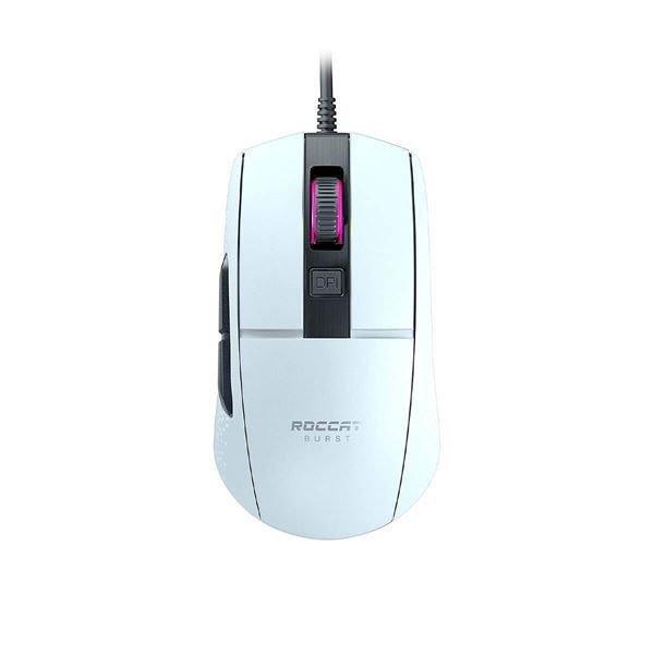 Gamer egér Roccat Burst Core Játékos Egér, fehér