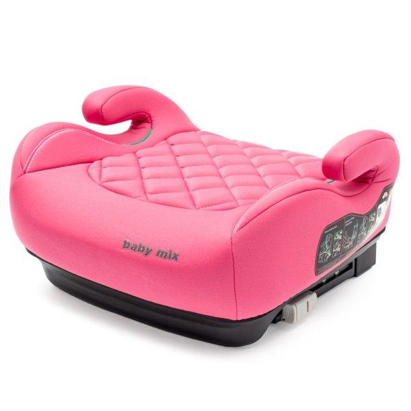 Autós ülésmagasító BABY MIX HERO Plus ISOFIX I-SIZE pink