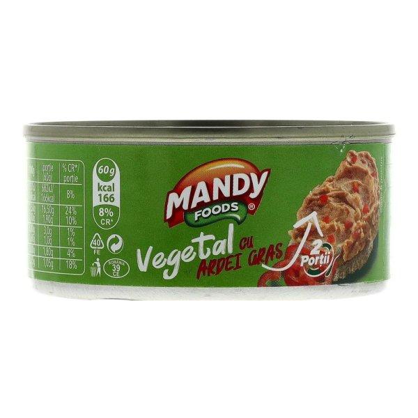 MANDY NÖVÉNYI PÁSTÉTOM PAPRIKÁS 120G