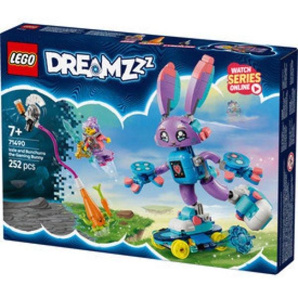 LEGO Dreamzzz 71490 Izzie és Bunchurro, a gaming Nyuszi