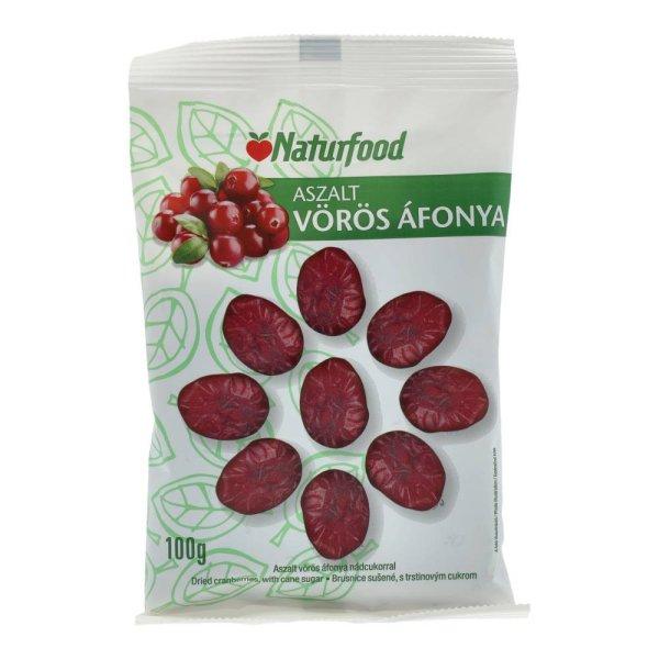 NATURFOOD ASZALT VÖRÖSÁFONYA 100G