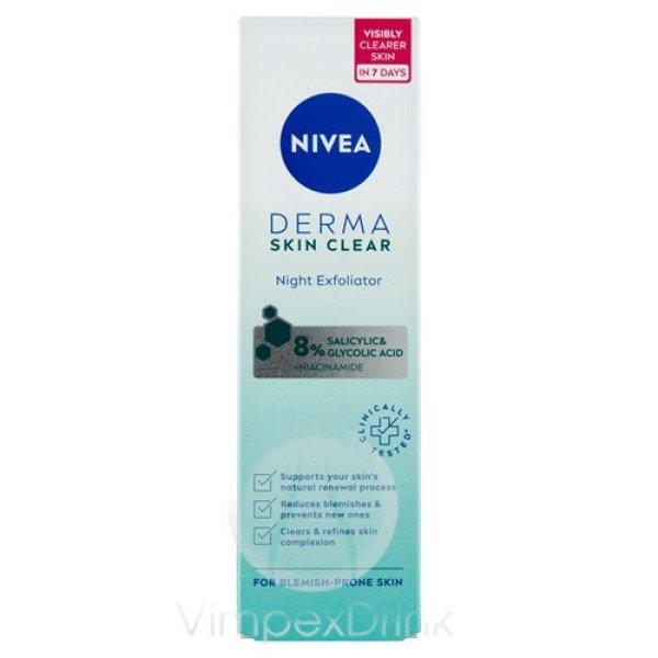 Nivea Éjszakai hámlasztó 40ml Derma S.C.