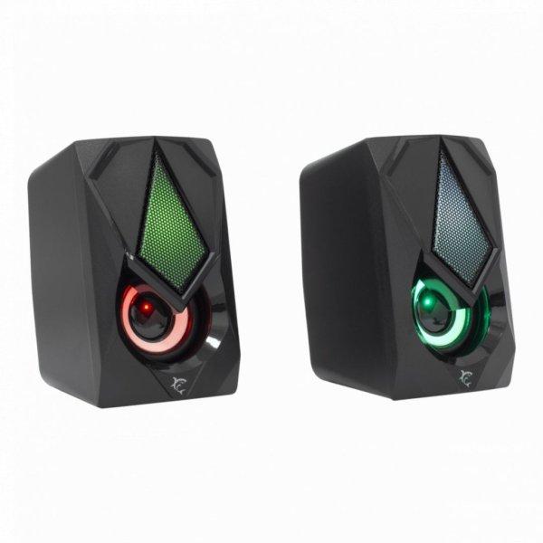 White Shark Beat RGB Speaker Black