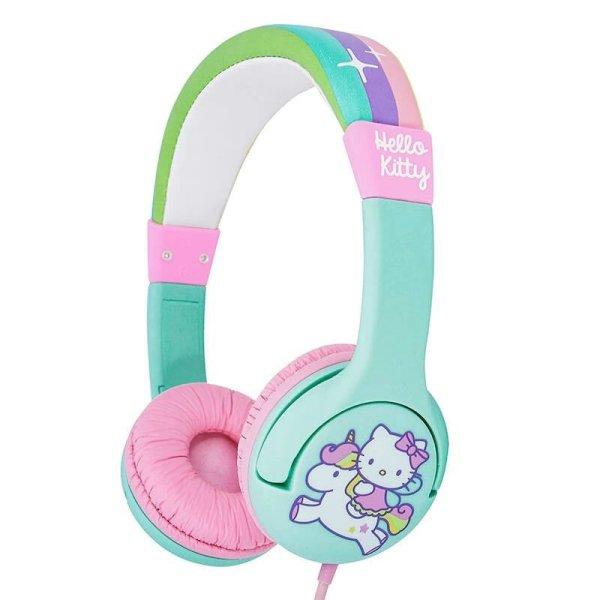 OTL Technologies Hello Kitty Rainbow Unicorn Headphones for Kids Multicolor