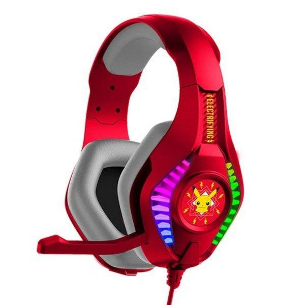 OTL Technologies Pokémon Electrifying Pro G5 Gaming Headset Red