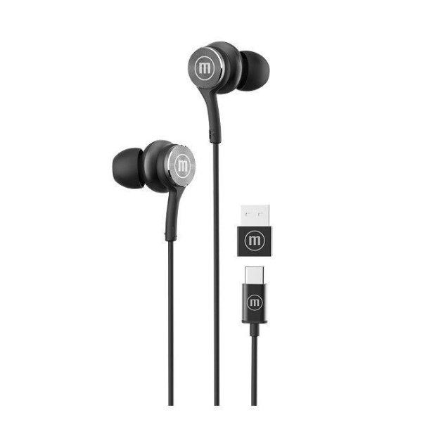 Maxell XC1 USB-C Headset Black