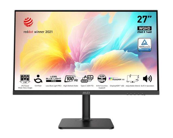 Msi 27" Modern MD272QXP IPS LED