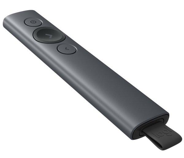 Logitech Spotlight Plus Presentation Remote Wireless Presenter Digital Laser
Grey