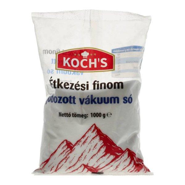 KOCHS ÉTKEZÉSI SÓ FINOM JÓDOZOTT 1000G