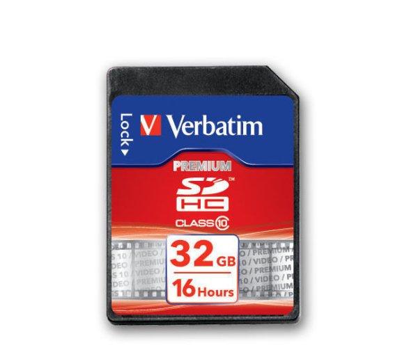 Verbatim 32GB SDHC Premium Class10