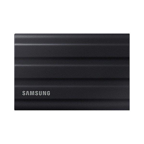 SAMSUNG Hordozható SSD T7 Shield, USB 3.2 Gen.2 (10Gbps), 1TB, Fekete