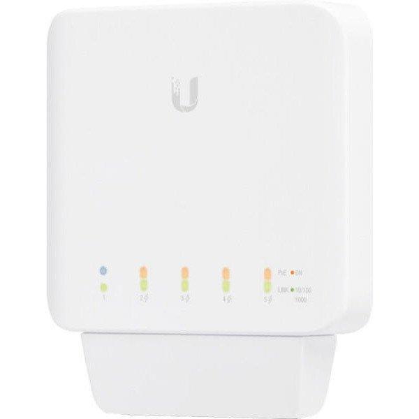 UBiQUiTi Switch 5x1000Mbps (POE+), Menedzselhető, kültéri-beltéri,
vízálló - USW-FLEX