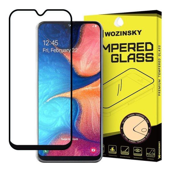 Samsung Galaxy A20e karcálló edzett üveg TELJES KÉPERNYŐS FEKETE Tempered
Glass kijelzőfólia kijelzővédő fólia kijelző védőfólia eddzett
SM-A202F