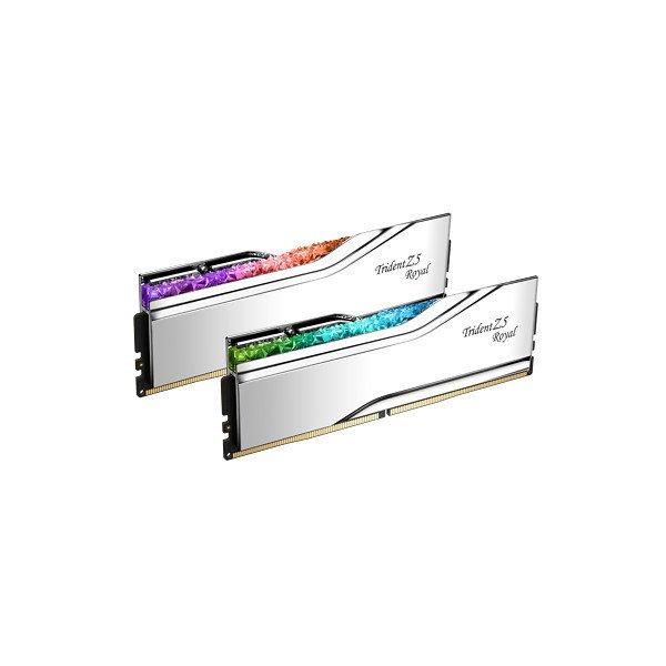 G.SKILL Memória DDR5 96GB 6400Mhz CL32 DIMM, 1.35V, Trident Z5 Royal Intel XMP
(Kit of 2)