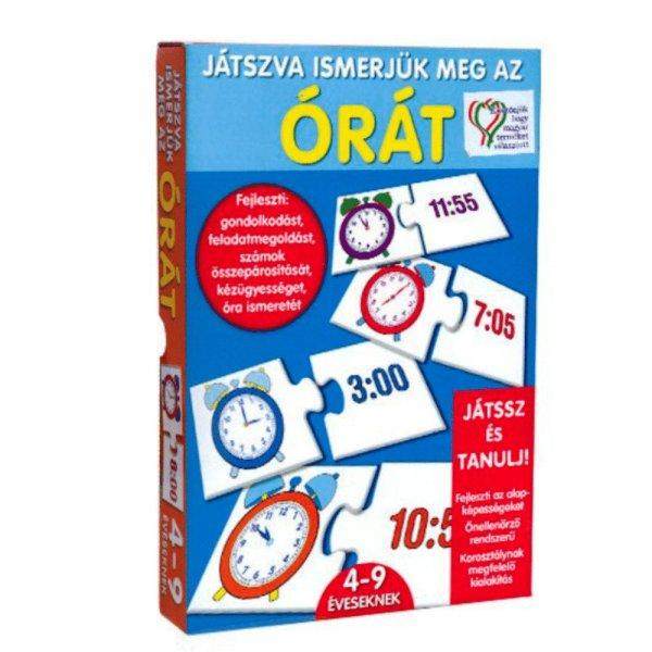 Játszva ismerjük meg az órát- oktató, logikai
játék (BBJ)