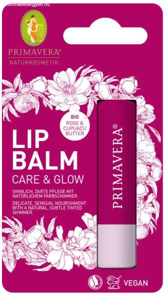 Primavera Tápláló ajakbalzsam Care & Glow (Lip Balm) 4,6 g