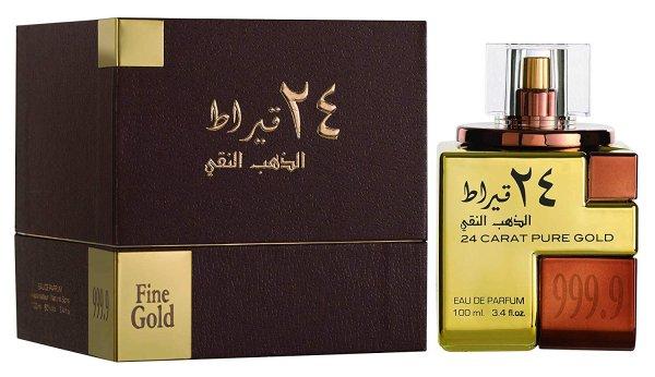 Lattafa 24 Carat Pure Gold - EDP 2 ml - illatminta spray-vel