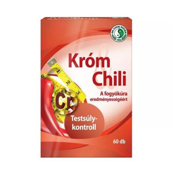 Dr.chen króm és chili kapszula a fogyókúra eredményességéért 60 db