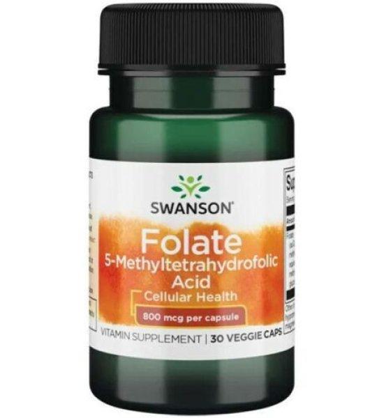 SWANSON FOLATE KAPSZULA 800MCG 30 db