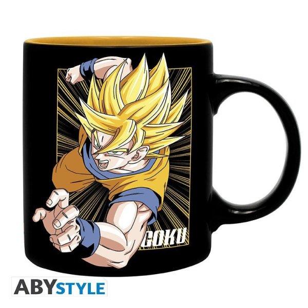 DRAGON BALL ajándék készlet: bögre (320 ml), GOKU jegyzetfüzet, PVC
kulcstartó