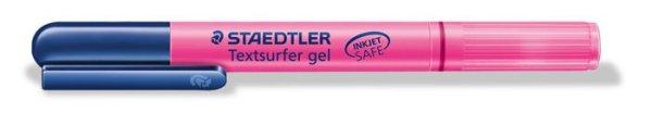 Szövegkiemelő, 3 mm, zselés, STAEDTLER "Textsurfer Gel 264",
rózsaszín