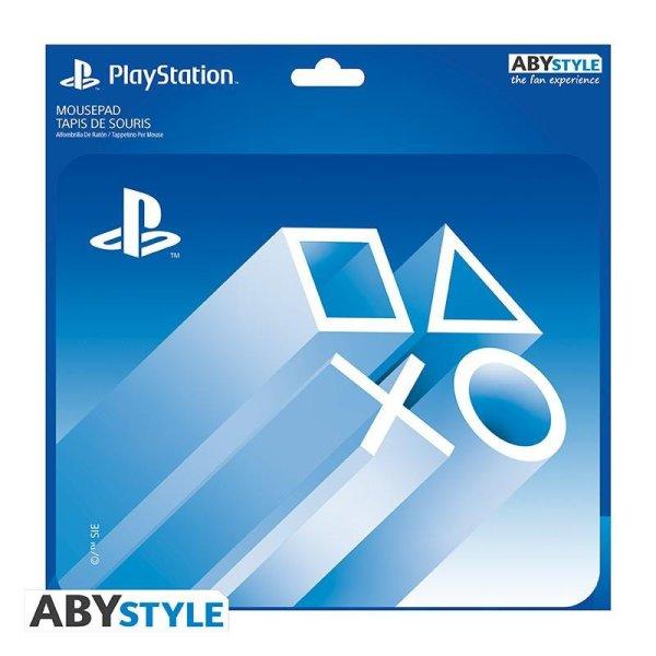 PLAYSTATION Rugalmas egérpad - Space széle , 23,5 x 19,5 cm