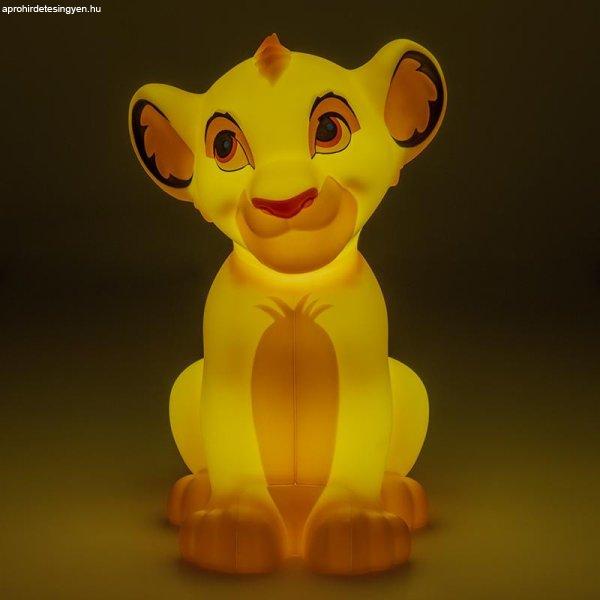 Disney Oroszlánkirály (Lion King) Simba 3D Fény , 17,50 cm