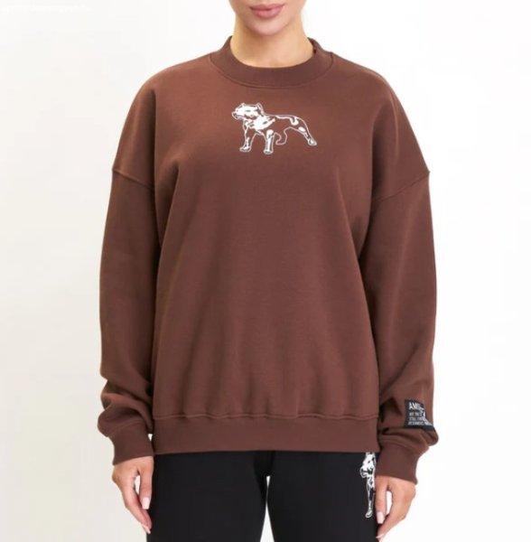 Amstaff Woman Basic Oversize Sweatshirt Brown