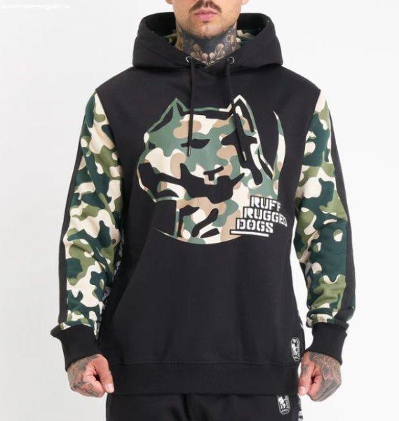 Amstaff Corven Hoodie Black Camouflage