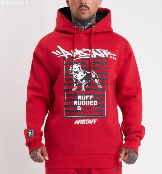 Amstaff Lucian Hoodie Red