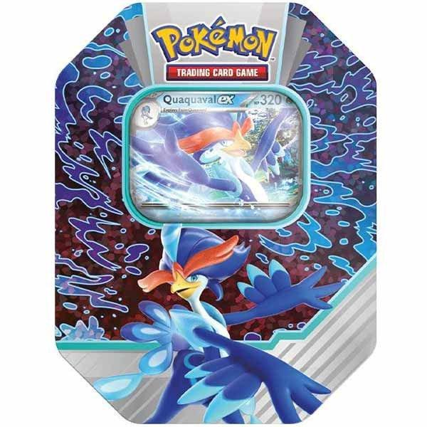 Kártyajáték Pokémon TCG: Paldea Partners Tin Quaquaval (Pokémon)