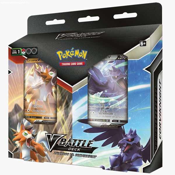 Pokémon TCG Lycanroc vs. Corviknight V Battle Deck Bundle (Pokémon)
Kártyajáték