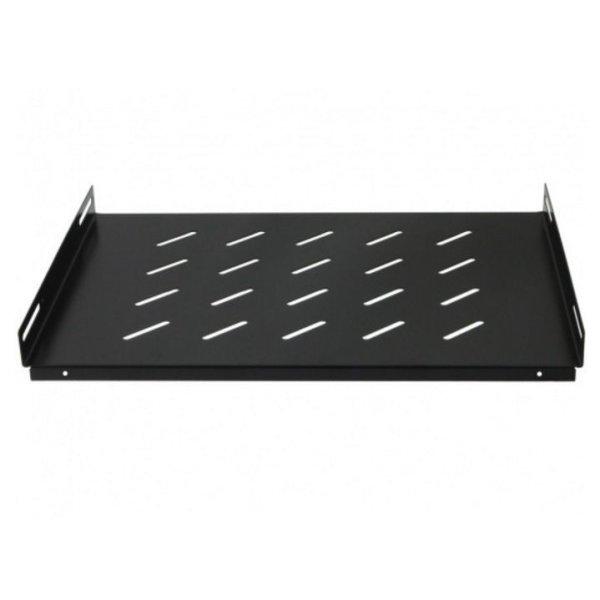 Techson tálca, 1U magas, 280 mm mély, perforált, 19" széles, max.
terhelhetőség: 45 kg, rackszekrénybe