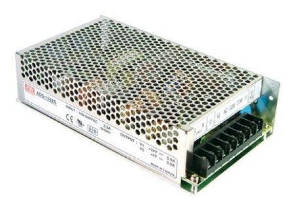 Mean Well AD-155A akkumulátortöltős tápegység 12 V DC/11,5 A