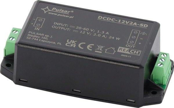 Pulsar DCDC-12V2A-SD DC/DC átalakító, konverter