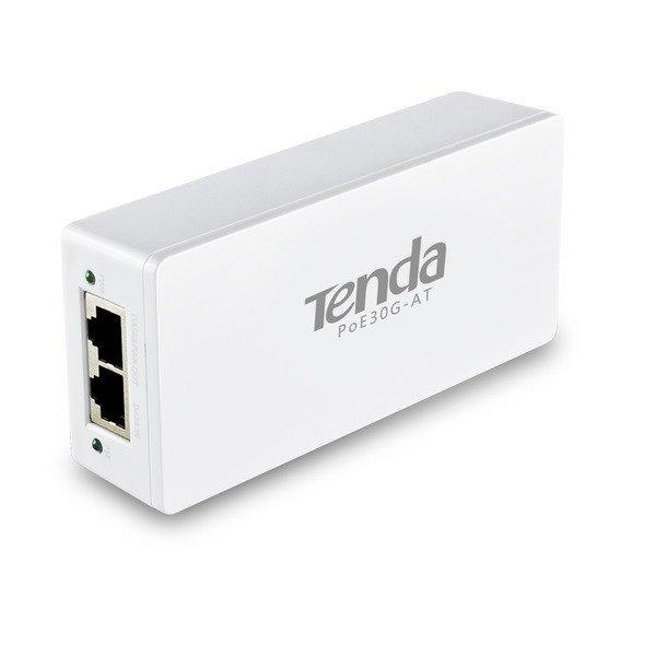 Tenda PoE Injector adapter - PoE30G-AT (30W, 230V bemenet; 802.3af/at PoE;
1Gbps, Max 100m)