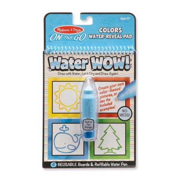 Melissa & Doug rajzolás vízzel - színek és formák
