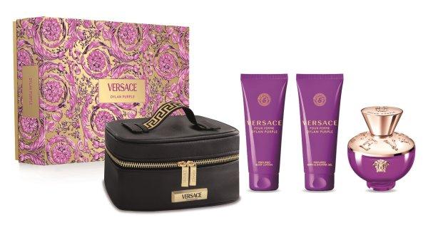 Versace Dylan Purple - EDP 100 ml + testápoló 100 ml +
tusfürdő 100 ml + kozmetikai bőrönd