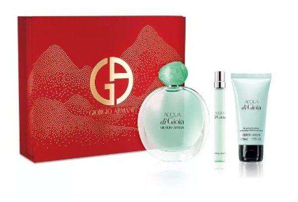 Giorgio Armani Acqua Di Gioia - EDP 100 ml + testápoló tej 50 ml + EDP
10 ml