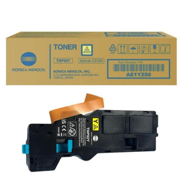 Konica-Minolta TNP92Y SÁRGA eredeti Toner 4.000 oldalra