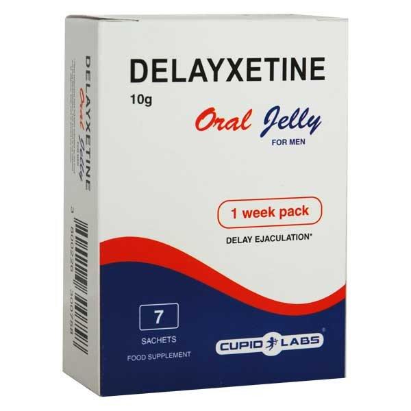 DELAYXETINE ORAL JELLY EJAKULÁCIÓ KÉSLELTETŐ ZSELÉ - 7 DB