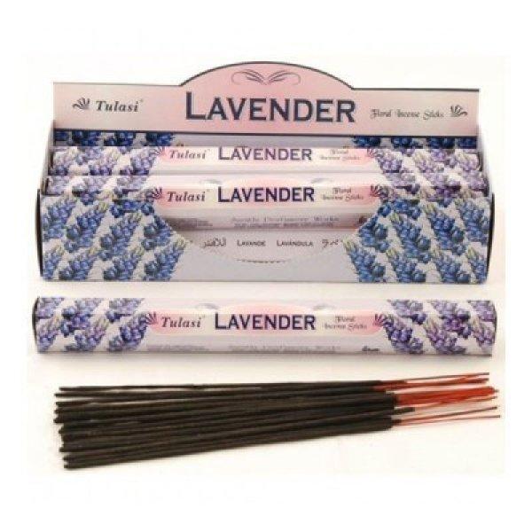 Füstölő Hatszögletű Tulasi Lavender 20 db