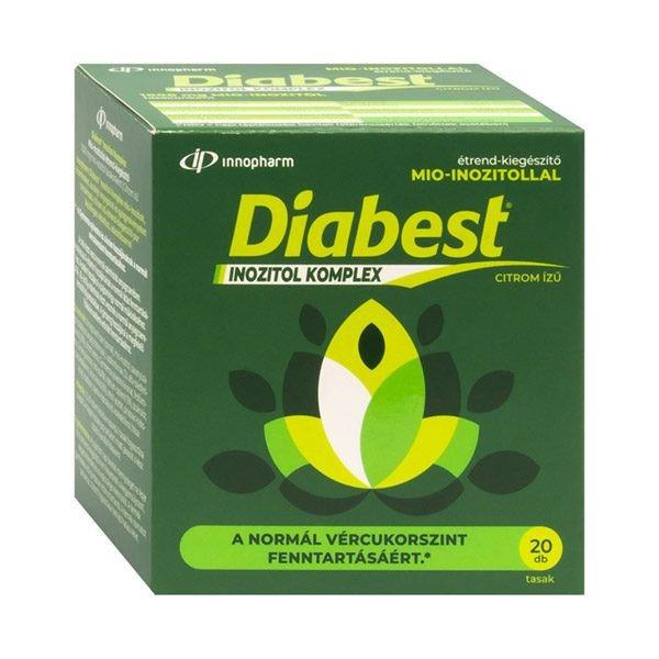 Innopharm diabest inozitol komplex citrom ízű por 20 db