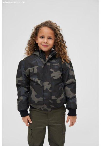 Brandit Kids Windbreaker Frontzip darkcamo